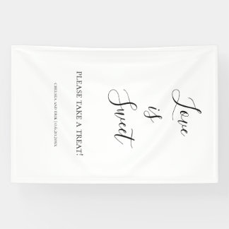 Liebe ist süß banner