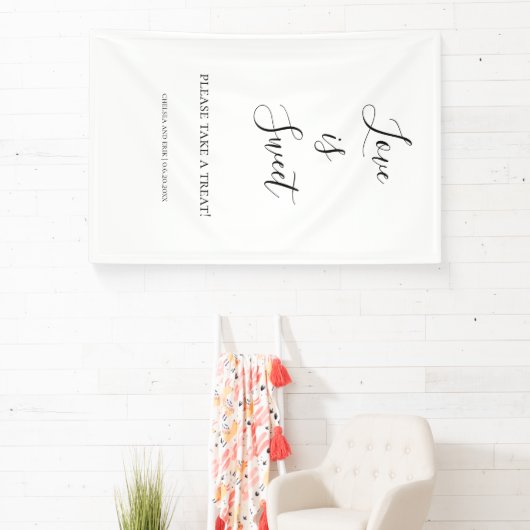 Liebe ist süß banner (InSitu)