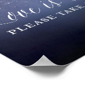 Liebe ist süß Bitte nehmen Sie eine Leckerei Himme Poster (Ecke)