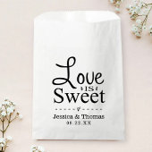 Liebe ist süß! Custom Wedding Favor Bags Geschenktütchen