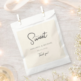 Liebe ist süß! Elegant, einfach, Hochzeit Geschenktütchen