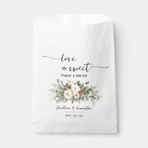Liebe ist süß Genieße eine Behandlung Winter Schau Geschenktütchen