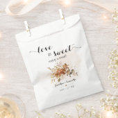 Liebe ist süß Genießen Sie eine Leckerei Fall Euka Geschenktütchen (Ausgeschnitten)