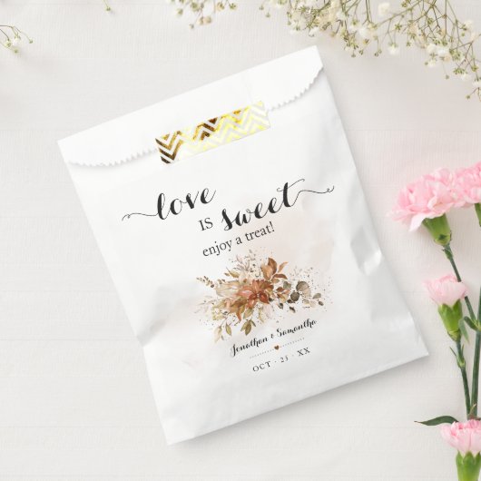 Liebe ist süß Genießen Sie eine Leckerei Fall Euka Geschenktütchen (Versiegelt)