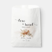 Liebe ist süß Genießen Sie eine Leckerei Fall Euka Geschenktütchen (Vorderseite)