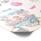 Liebe ist süß | Hochzeitsdessert Poster (Ecke)