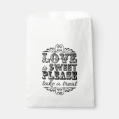 Liebe ist süß, nehmen Sie bitte eine Leckerei! Hoc Geschenktütchen (Vorderseite)