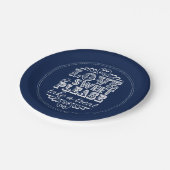 Liebe ist süß, nehmen Sie bitte eine Leckerei! Mar Pappteller (Schrägansicht)