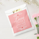 Liebe ist süß, nehmt bitte eine Leckerei! Hochzeit Geschenktütchen (Versiegelt)