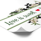 Liebe ist süß poster (Ecke)