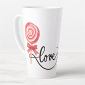 Liebe ist süß Valentine Xoxo Milchtasse (Linke Ecke)
