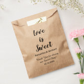 Liebe ist süße Bonbons Hochzeit Danke Geschenktütchen (Versiegelt)