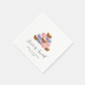 Liebe ist süße Brautdusche Einladung Serviette (Ecke)