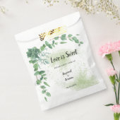 Liebe ist süße Eukalyptus Wedding Treat Favor Bag Geschenktütchen (Versiegelt)