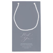 Liebe ist süße Hochzeit Kleine Geschenktüte (Rückseite)