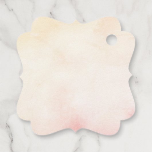 Liebe ist süße Kirschfrucht | Hochzeit Geschenkanhänger (Rückseite)