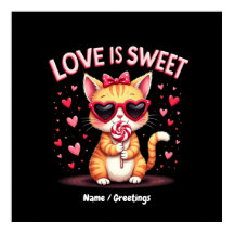 Liebe ist süße köstliche Momente gefüllt mit Choco