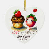 Liebe ist süße Ornamente (Vorne)