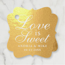 Liebe ist süße Phrase | Elegante Wedding Monogram