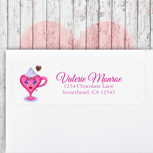 Liebe ist süße sexy Hot Chocolate Tasse Bridal