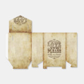 Liebe ist süße Vintge Hochzeit Geschenkschachtel (Ungefaltet)