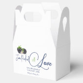 Liebe ist süßes BlackBerry-Obst | GASTGESCHENK HOC Geschenkschachtel (Geöffnet)