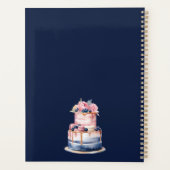 Liebe ist süßes Brautparty Personalisiert Planer (Rückseite)