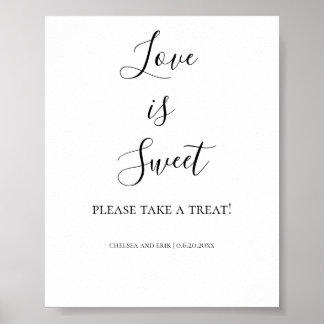 Liebe ist süßes Poster