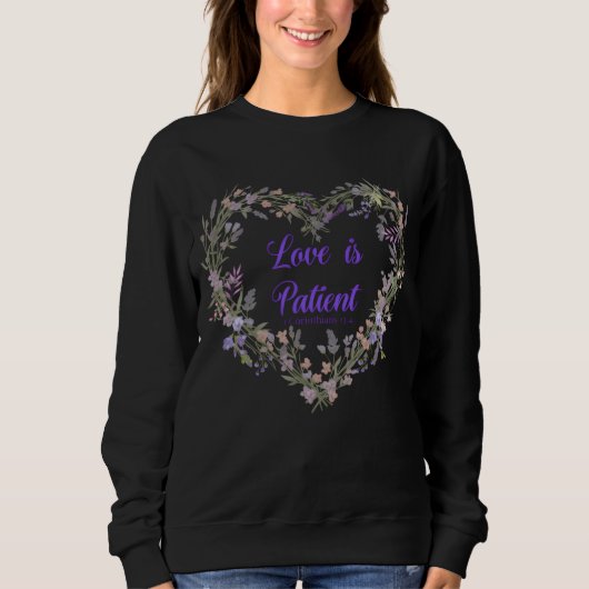 Liebe ist.... sweatshirt (Vorderseite)