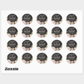 Liebe ist Sweet Chalkboard Wedding Sticker (Blatt)