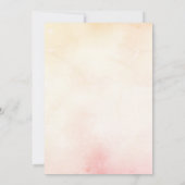 Liebe ist Sweet Cherry Brunch Hochzeit Einladung (Rückseite)