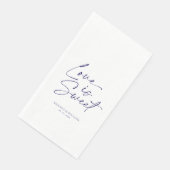 Liebe ist Sweet Guest Towel Serviette (Ecke)