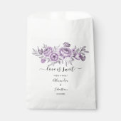 Liebe ist Sweet Orchid Wedding Sweet Leckerei Fevo Geschenktütchen (Vorderseite)