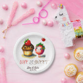 Liebe ist Sweet Paper Plate Pappteller (Party)
