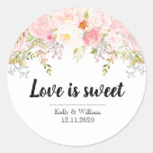 Liebe ist Sweet Stickers (Vorderseite)