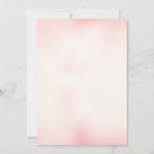 Liebe ist Sweet Strawberry Brunch Wedding Einladung (Rückseite)