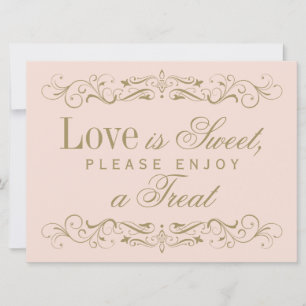 Liebe ist Sweet Vintag Blush Antique Geblüht