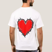Liebe ist T-Shirt (Rückseite)