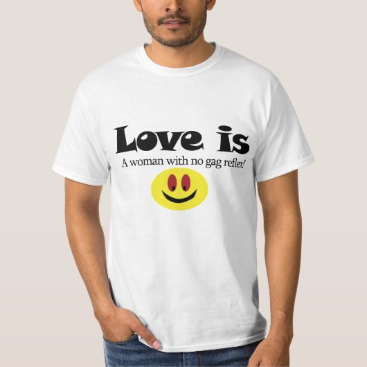 Liebe ist T-Shirt (Vorderseite)