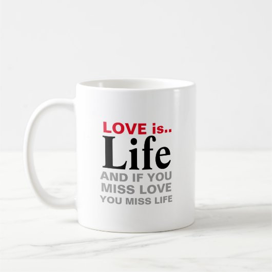 Liebe ist Tasse (Links)