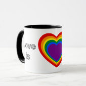 LIEBE IST TASSE 1 (Vorderseite Links)