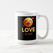 Liebe ist Tasse des Lebens