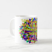Liebe ist "Tasse" Kaffeetasse (Vorderseite Links)
