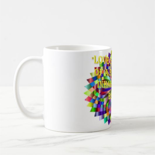 Liebe ist "Tasse" Kaffeetasse (Links)