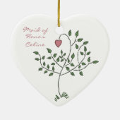 Liebe ist tief verwurzelte keramikornament (Hinten)