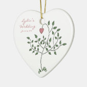 Liebe ist tief verwurzelte keramikornament (Links)