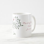 Liebe ist tief verwurzelte Trauzeugin-Tasse Kaffeetasse (VorderseiteRechts)