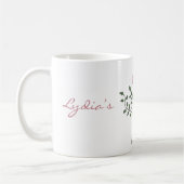 Liebe ist tief verwurzelte Trauzeugin-Tasse Kaffeetasse (Links)