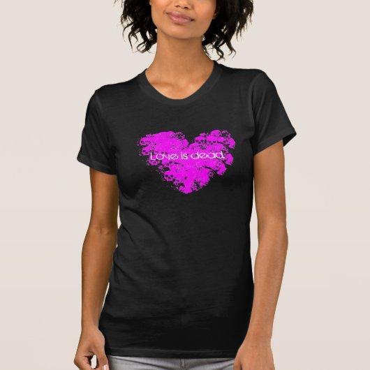 Liebe ist tot T-Shirt (Vorderseite)
