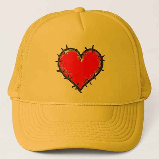 Liebe ist truckerkappe (Vorderseite)